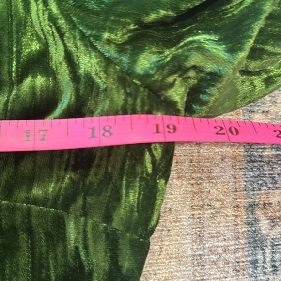 NBD Crushed Velvet Button Up - Picture 3 of 4